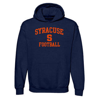 Syracuse Orange Arch Logo Football Hoodie - Navy