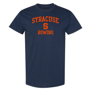 Syracuse Orange Arch Logo Rowing T-Shirt - Navy