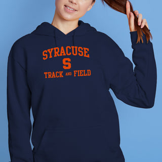 Syracuse Orange Arch Logo Track & Field Hoodie - Navy