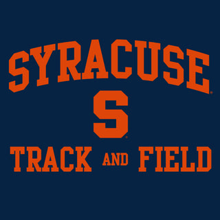 Syracuse Orange Arch Logo Track & Field Hoodie - Navy