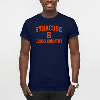 Syracuse Orange Arch Logo Cross Country T-Shirt - Navy