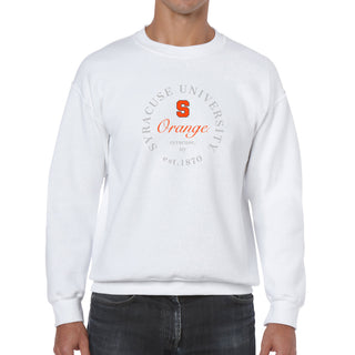 Syracuse Roundabout BTB Crewneck - White