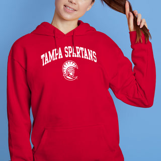 Tampa Arch Logo Hoodie - Red