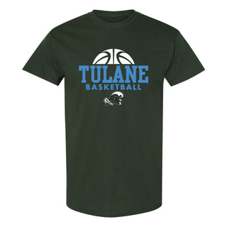 Tulane Green Wave Basketball Hype T-Shirt - Forest
