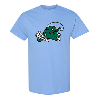 Tulane University Green Wave Primary Logo T-Shirt - CBlue