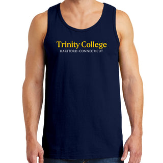 Trinity College Bantams Basic Block Heavy Cotton Tank Top - Navy