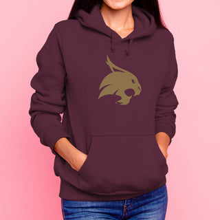Texas State Bobcats Primary Logo Hoodie - Maroon