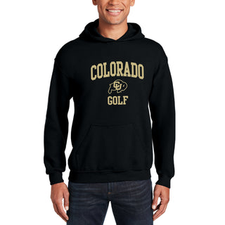 Colorado Arch Logo Golf Hoodie - Black