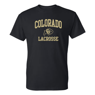 Colorado Arch Logo Lacrosse T-Shirt - Black