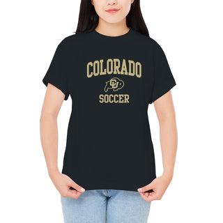 Colorado Arch Logo Soccer T-Shirt - Black