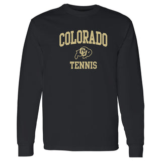 Colorado Arch Logo Tennis Long Sleeve - Black