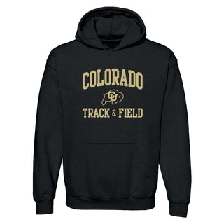 Colorado Arch Logo Track & Field Hoodie - Black
