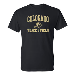 Colorado Arch Logo Track & Field T-Shirt - Black