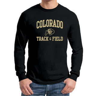Colorado Arch Logo Track & Field Long Sleeve - Black