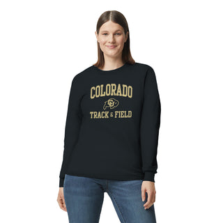 Colorado Arch Logo Track & Field Long Sleeve - Black