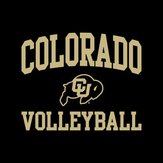 Colorado Arch Logo Volleyball Hoodie - Black