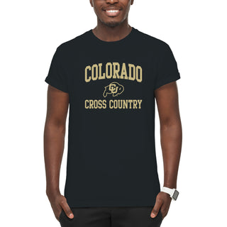Colorado Arch Logo Cross Country T-Shirt - Black