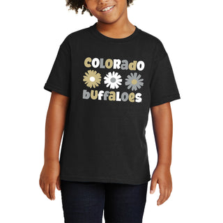 Colorado Daisy Dot Youth T-Shirt - Black