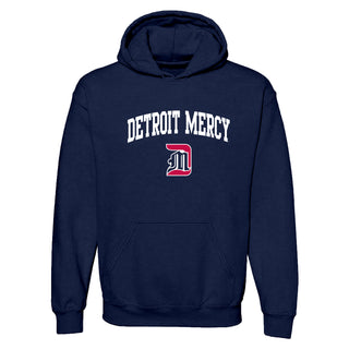 Detroit Mercy Titans Arch Logo Hoodie - Navy