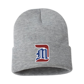 Detroit Mercy Primary Logo EMB Cuffed Knit Beanie