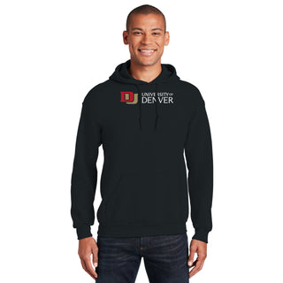 University of Denver Pioneers Basic Block Hoodie - Black