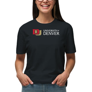 University of Denver Pioneers Basic Block T-Shirt - Black
