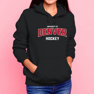 Denver Arch Logo Hockey Hoodie