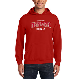 Denver Arch Logo Hockey Hoodie