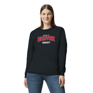Denver Arch Logo Hockey Long Sleeve
