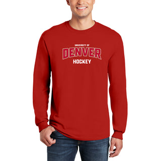 Denver Arch Logo Hockey Long Sleeve