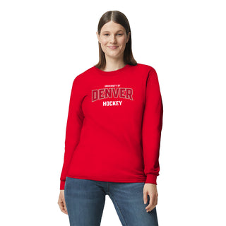 Denver Arch Logo Hockey Long Sleeve