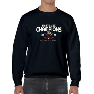 Denver 2026 Hockey National Champions Rounded Crewneck
