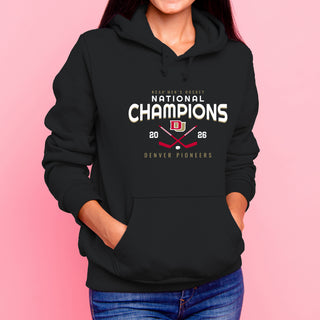 Denver 2026 Hockey National Champions Rounded Hoodie