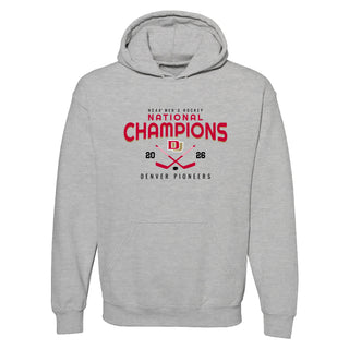 Denver 2026 Hockey National Champions Rounded Hoodie