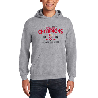 Denver 2026 Hockey National Champions Rounded Hoodie