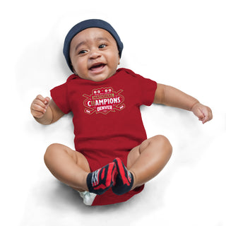 Denver 2026 Hockey National Champions Logo Infant Creeper