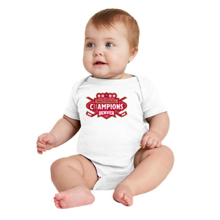 Denver 2026 Hockey National Champions Logo Infant Creeper