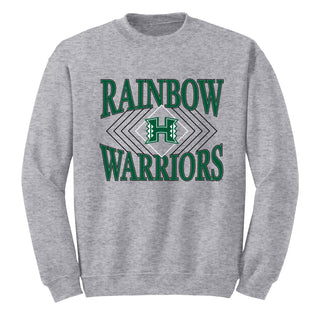 Hawaii Diamond Victory JA BTB Fleece Crewneck - Oxford