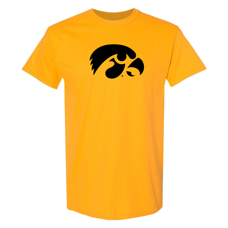 University of Iowa Hawkeyes Primary Logo Short Sleeve T Shirt - Gold