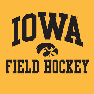 University of Iowa Hawkeyes Arch Logo Field Hockey Hoodie - Gold