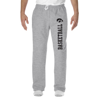 Iowa Hawkeye Basketball Sweatpants - Athletic Heather