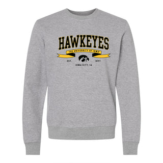 Iowa Ribbon Flight JA BTB Crewneck - Oxford