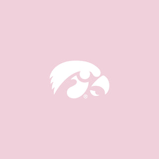 Iowa Tonal Arch with Wrist Print Crewneck - Light Pink