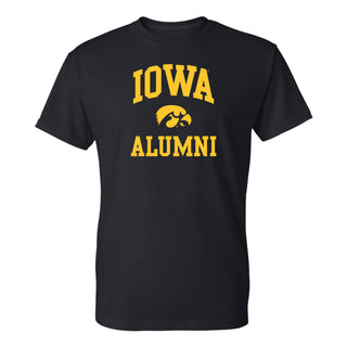Iowa Arch Logo Alumni T-Shirt - Black