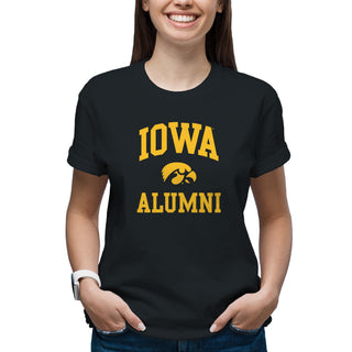 Iowa Arch Logo Alumni T-Shirt - Black