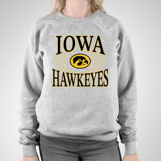 Iowa Diamond Victory JA BTB Fleece Crewneck - Oxford