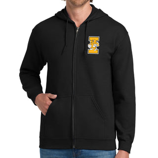 Iowa Basketball Herky LC Zip Hoodie - Black