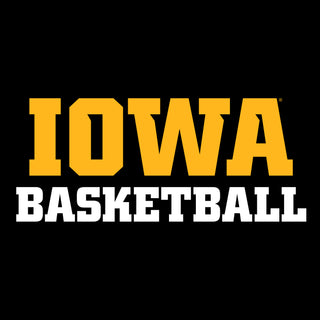 Iowa Basketball Herky LC Zip Hoodie - Black