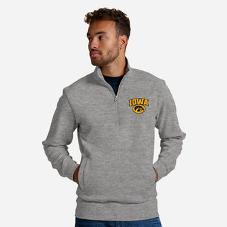 Iowa Arch Logo EMB BTB 1/4 Zip