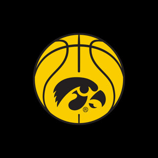 Iowa Basketball Outline EMB Dad Hat